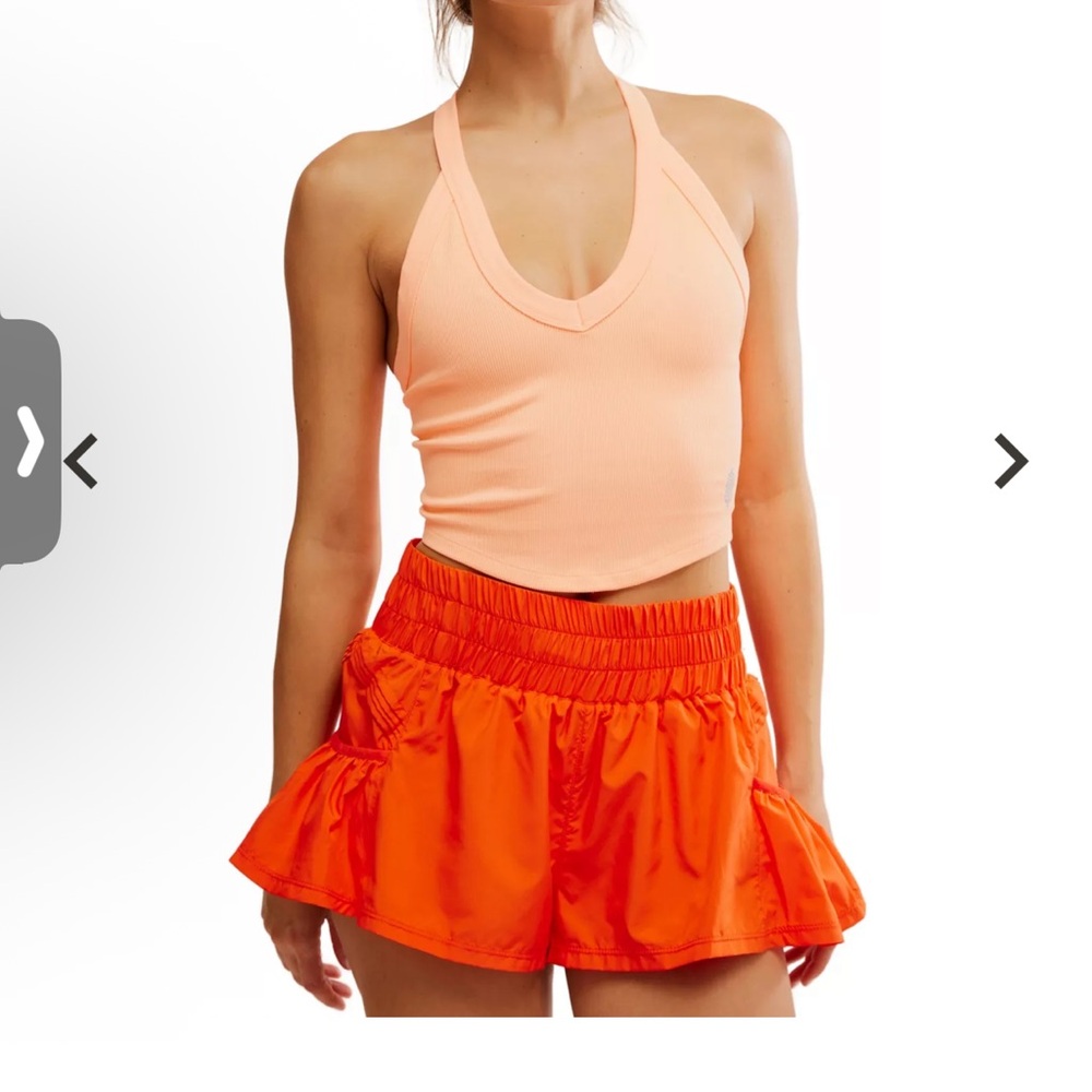 FP Movement by Free People Peach Racerback Tank Top